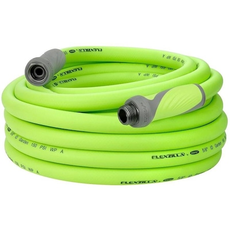 SwivelGrip HFZG550YWSN Garden Hose, 58 In, 50 Ft L, GHT, Polymer, Green